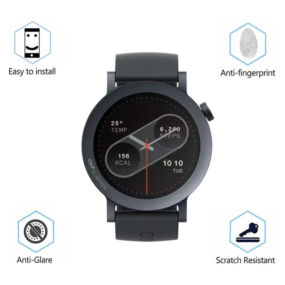 強化ガラス CMF Watch Pro 2 スマートウォッチ HD スクリーンプロテクターアンチスクラッチ cfm Watch Pro 2 Prottiecve フィルムアクセサリー