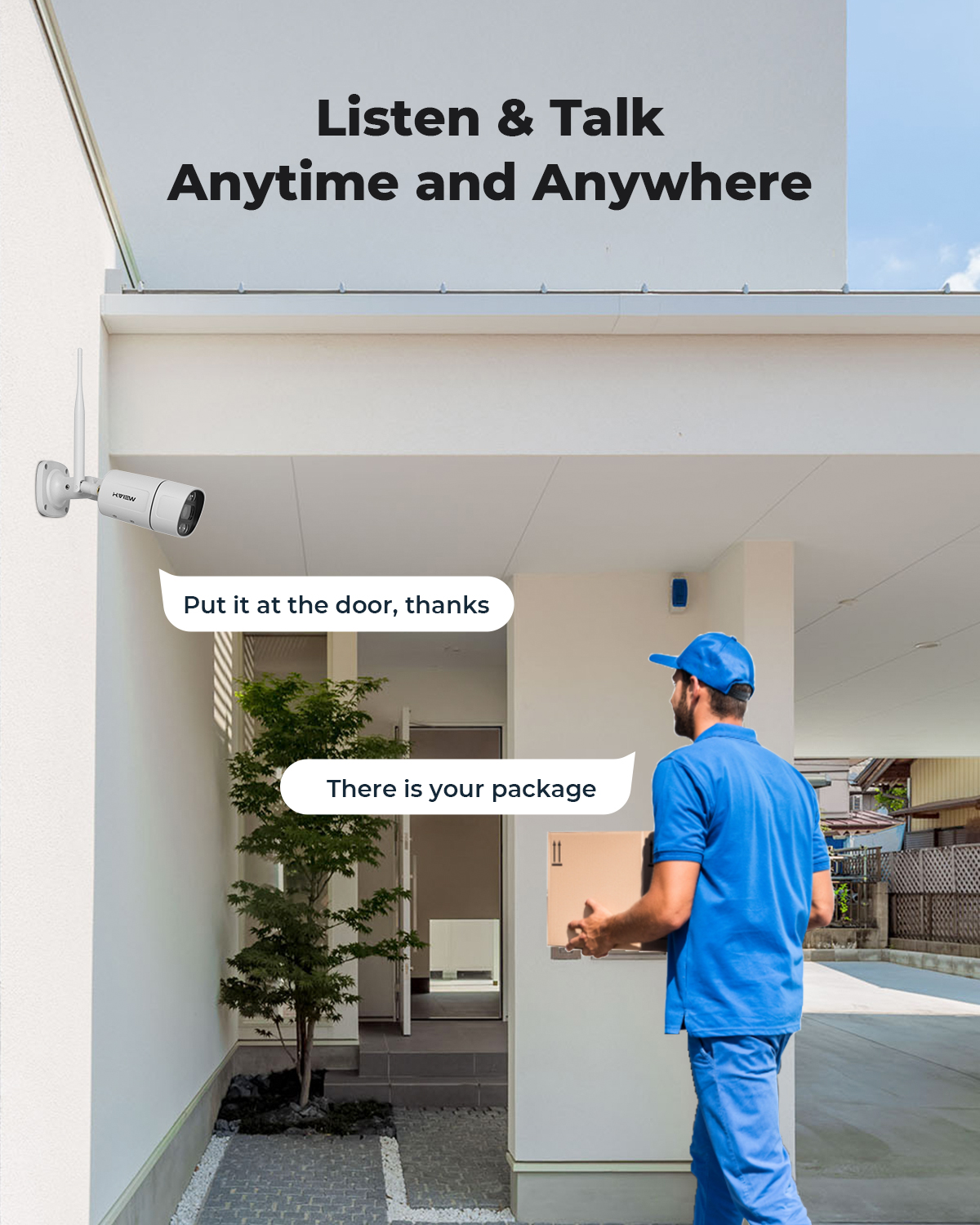 H.view 8CH 5mp Không Dây CCTV Hệ Thống Kit NVR Wifi Ngoài Trời AI IP Âm Thanh Máy Ảnh Hệ Thống An Ninh Video Giám Sát Kit Xmeye ứng Dụng