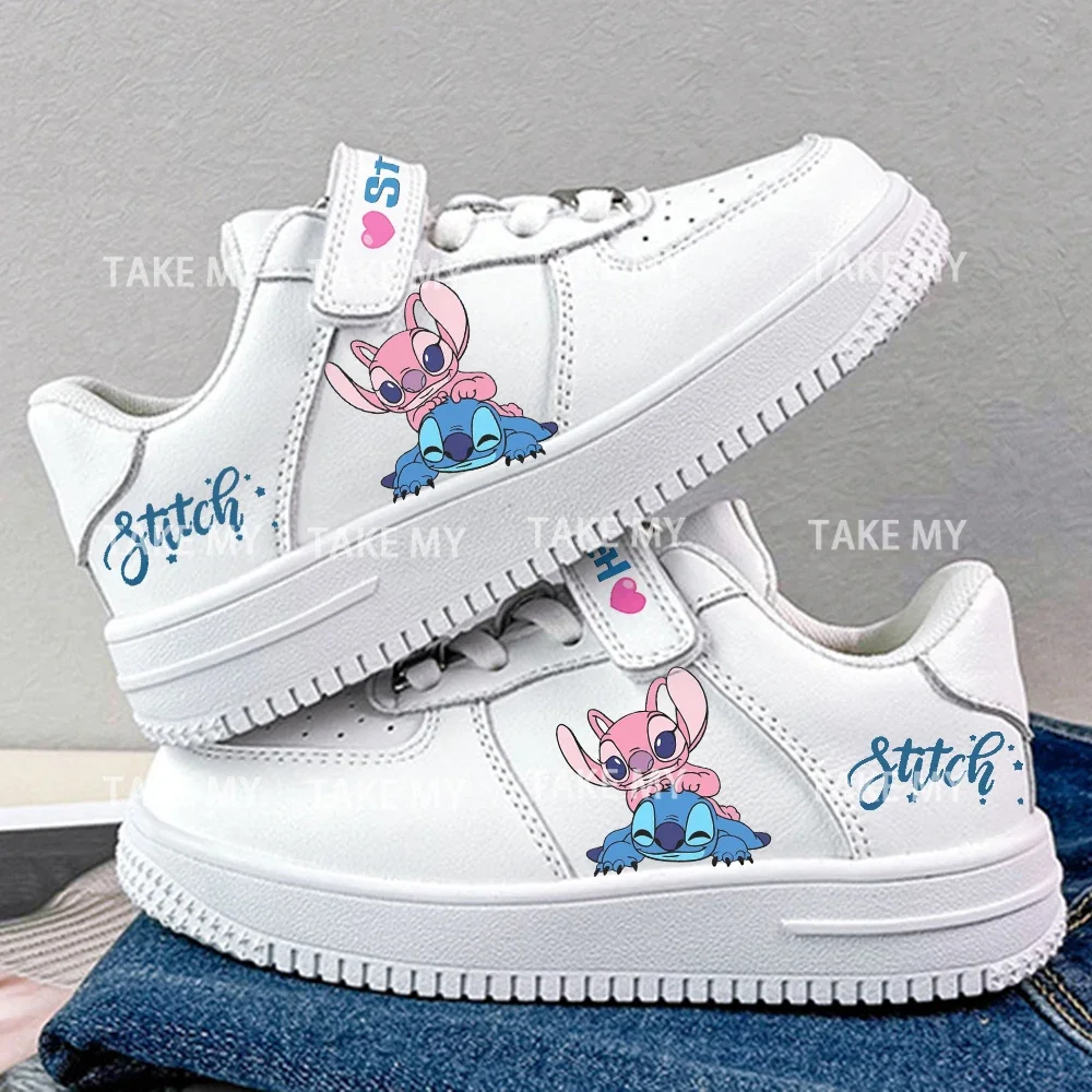 Stitch chaussures baskets pour enfants étudiant chaussures de basket-ball décontractées enfant baskets filles garçons course mode chaussures de sport cadeau