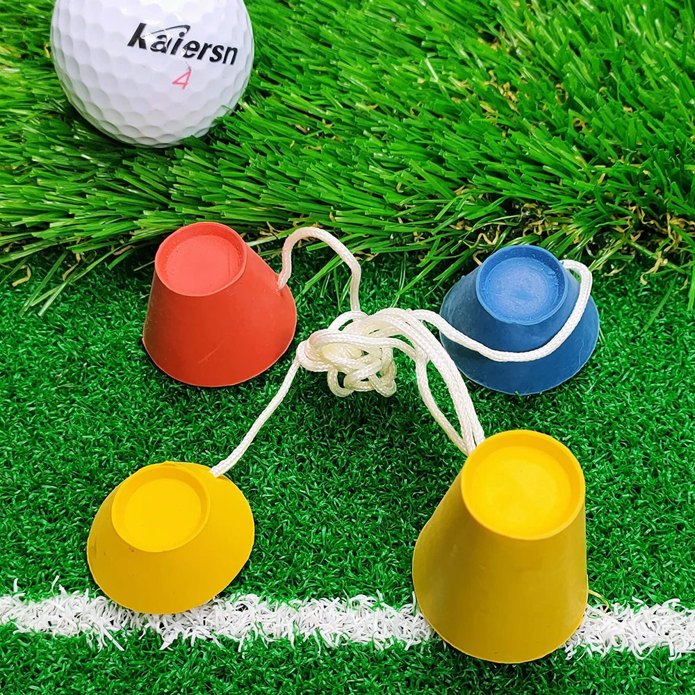 Diferentes Heights Rubber Golf Tees, Golf Tees, Motorista, Casa, Bola de Faixa, Treinamento, Prática, Esportes ao ar livre, 4 em 1, Inverno