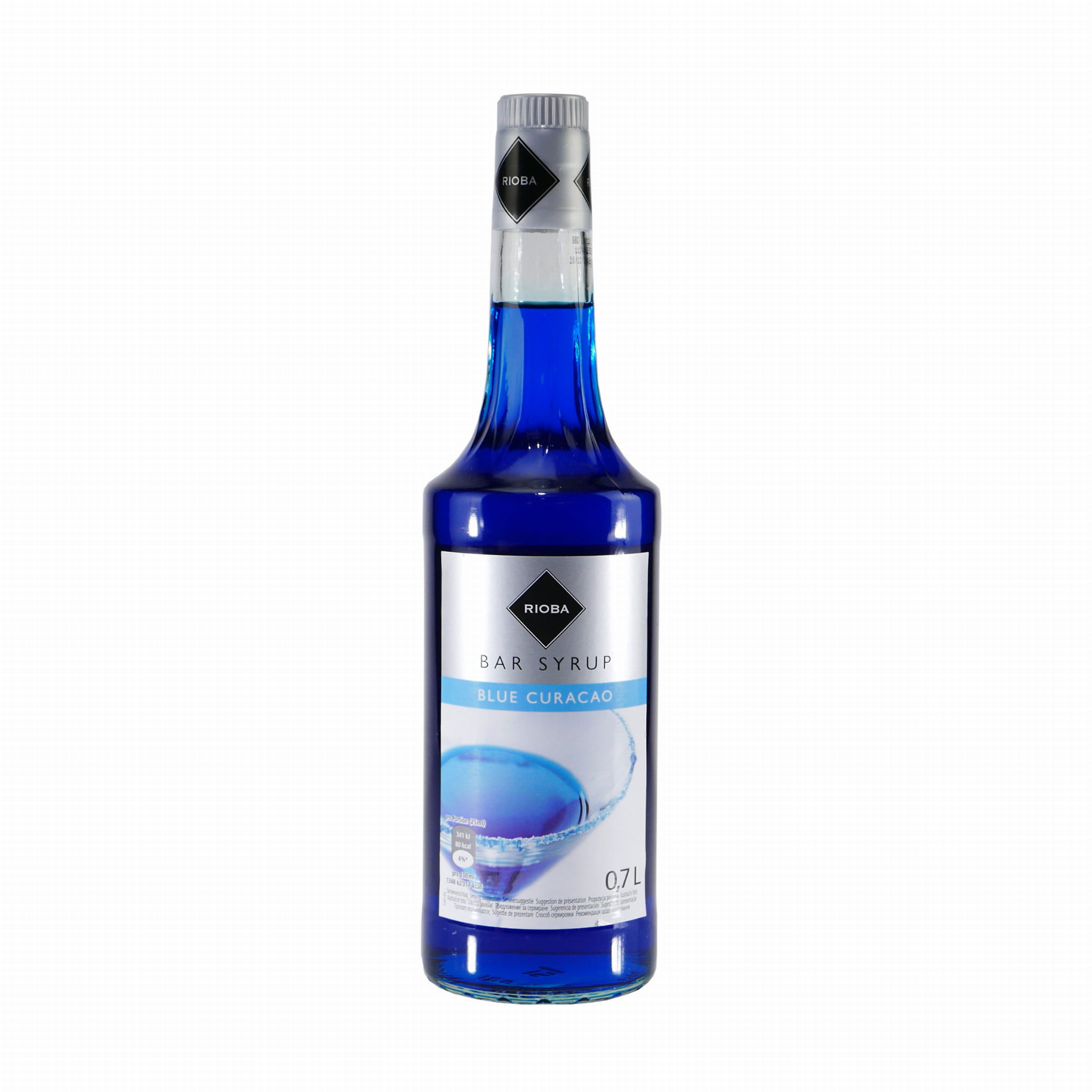 Sistressde barman Curacao bleu, Rioba, 700ml