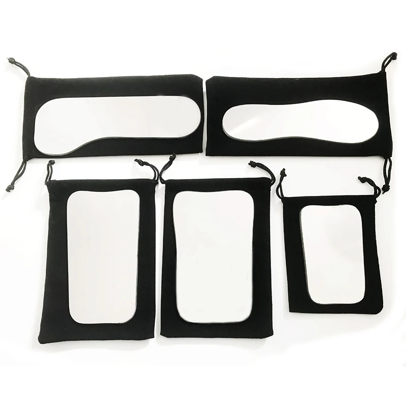 5 pçs/set odontologia espelho ortodôntico fotografia espelhos dupla face ferramentas dentárias material de vidro refletor intra oral