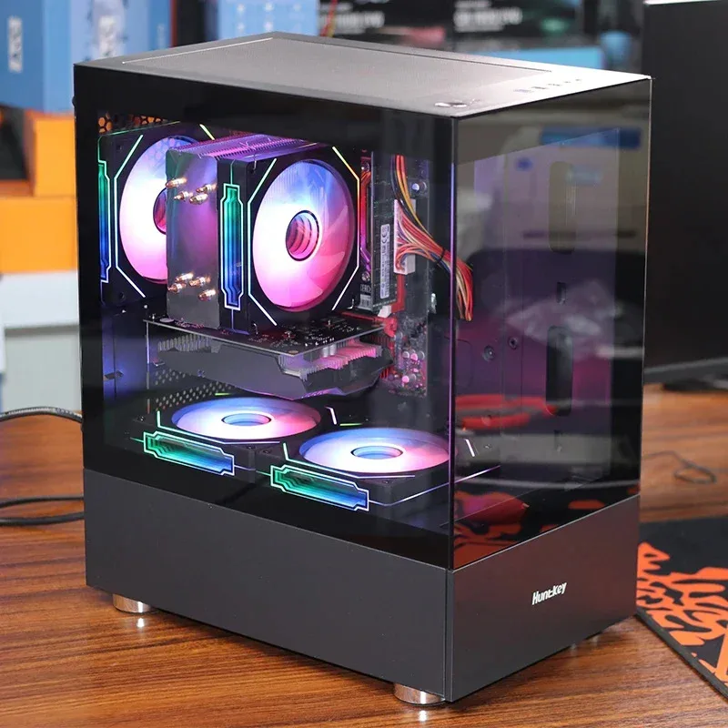 G30 Desktop computer E5 2673 V3 32GB 500G 1TB SSD RX550 4G twelve core win11 PC Desktop Computer Design drawing gaming pc gamer