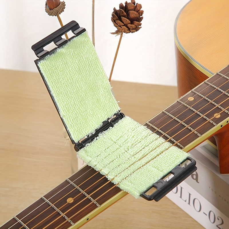Miwayer Gitaarsnaarreiniger Clean Fretboard Cloth Tool voor onderhoud en verzorging van viool, bas, ukelele, elektrische gitaren