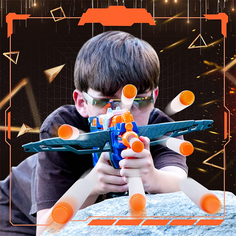 100 Chiếc Nạp Phi Tiêu Cho Súng Đồ Chơi Nerf N-Strike Elite Mô Đun Phát Sáng Ở Đậm Đạn-Trắng