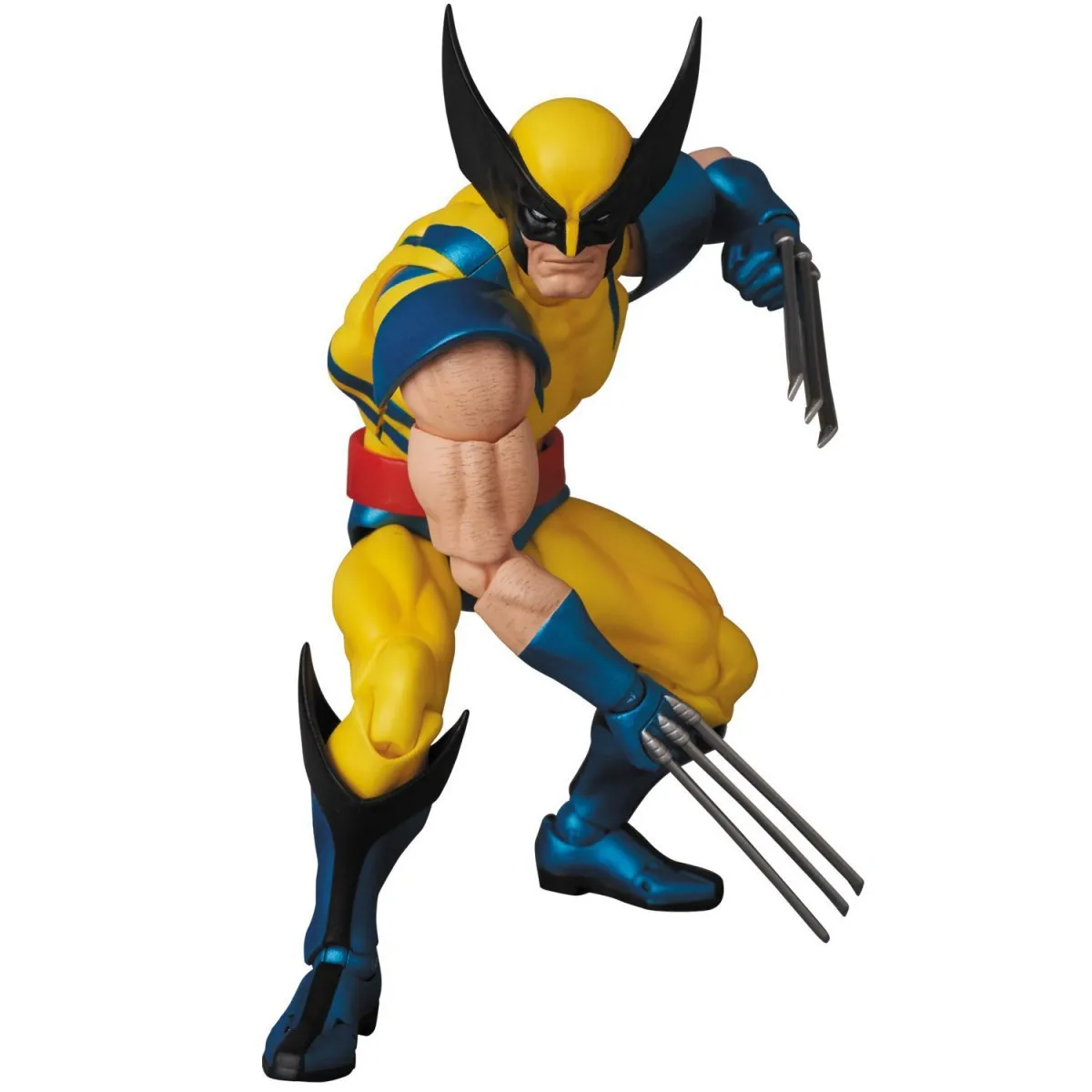 Ct Mafex 096 Wolverine Action Figures Giocattoli Set Statua mobile di alta qualità Modello bambola Ornamenti da collezione Regali di Natale di Halloween