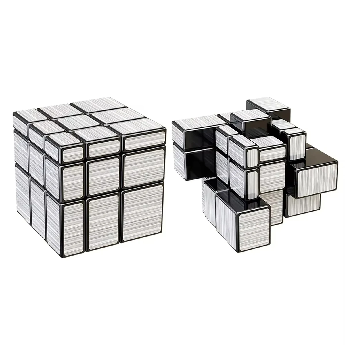 Cubo de espelho mágico ouro prata cubos de velocidade profissional quebra-cabeças speedcube brinquedos educativos para crianças adultos presentes