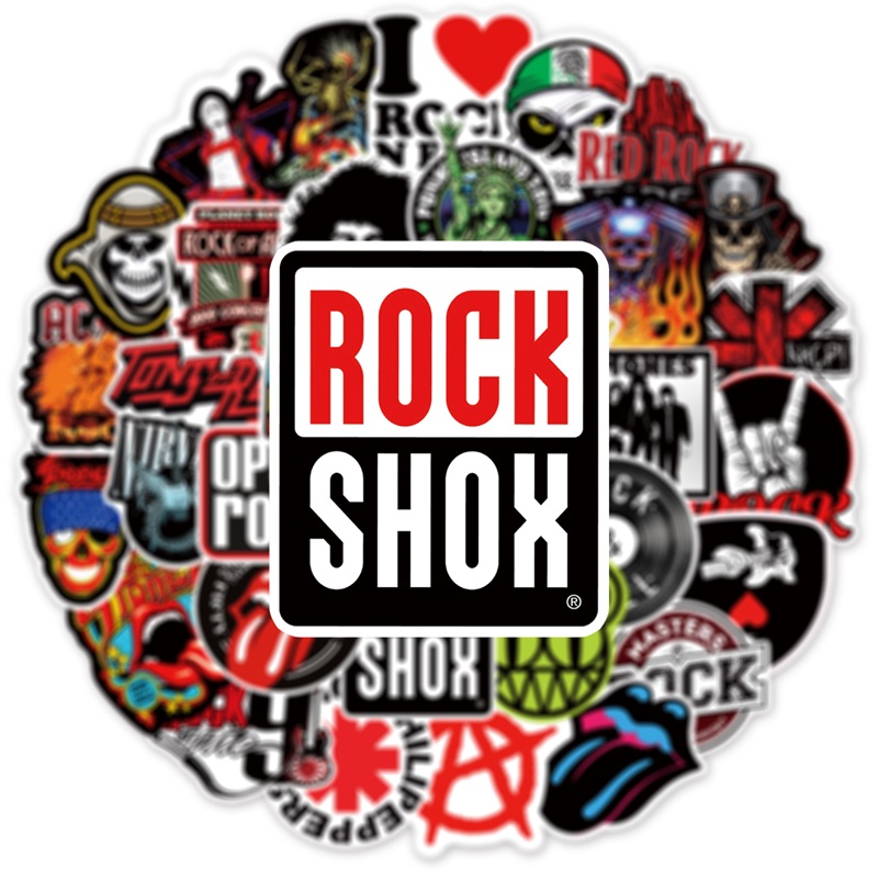 10/30/50PCS Vintage Rockสติกเกอร์ความงามPVCเด็กเกาหลีเครื่องเขียนโรงเรียนอุปกรณ์ตกแต่งScrapbookingสําหรับเด็ก