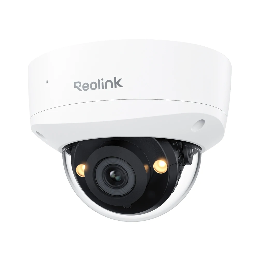 Reolink 5MP 8MP 12MP IK10 cámara de seguridad PoE a prueba de vandalismo lente de 2,8mm cámara IP domo de visión nocturna a Color IP67 resistente a la intemperie