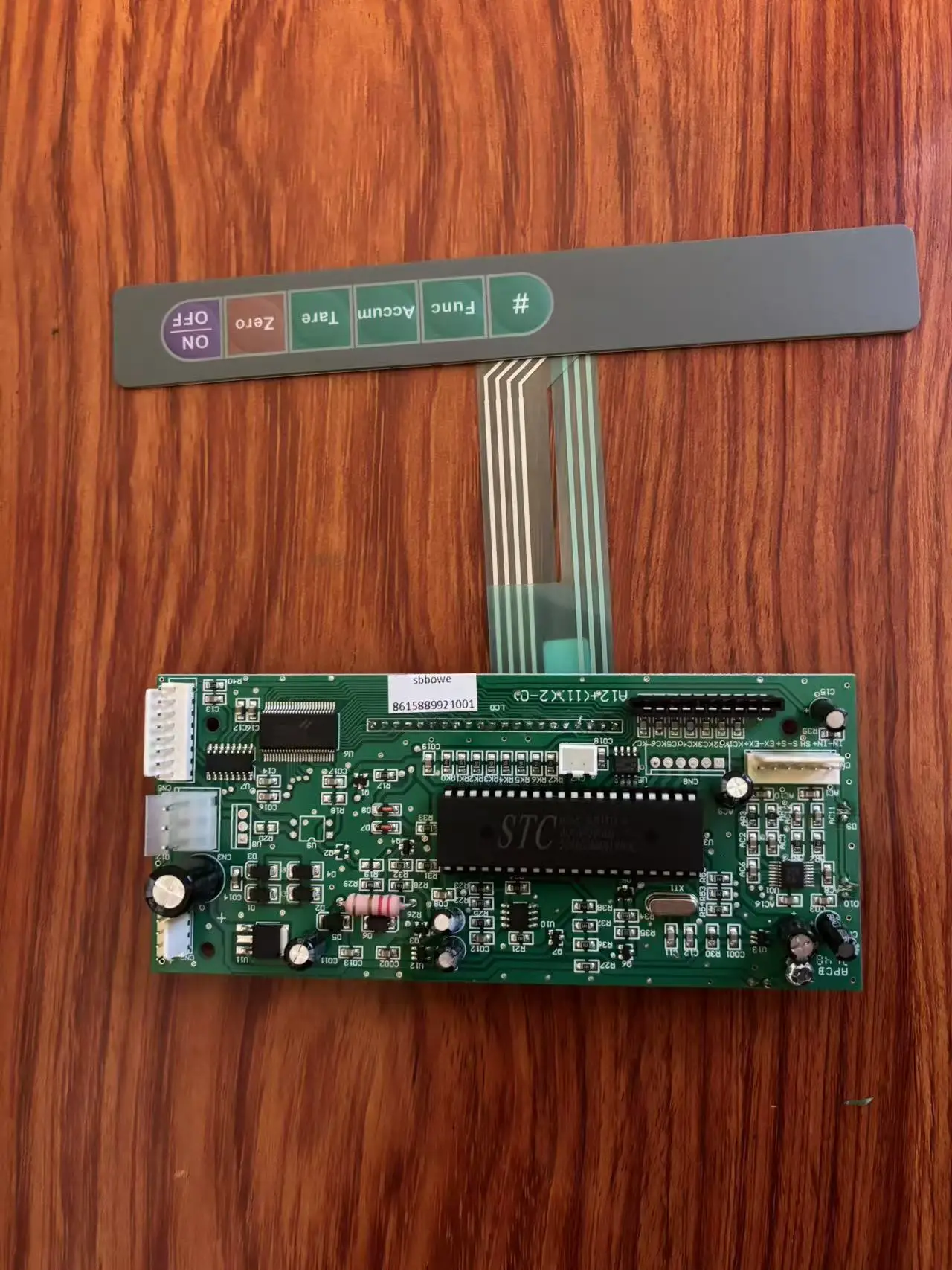 Placa de circuito PCB Original nuevo 220V XK3190-A12 + E Tablero Principal, Panel para indicador A12E Monitor de pesaje XK3190-A12 LCD