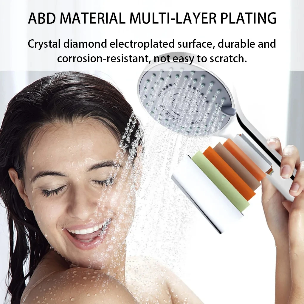 Badezimmer Sprayer Dusche Jetting Duschkopf Wasser Sparen Handheld Einstellbar 5 Modi SPA Dusche Bad Kopf Badezimmer Zubehör