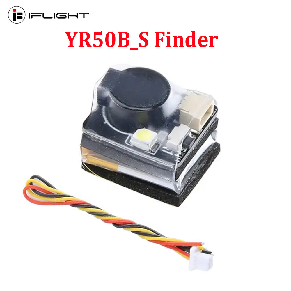 IFlight YR50B_S Finder Buzzer 100 dB BB Ring LED-Lichtalarm 100 Dezibel programmierbar BF F7 für FPV Quadcopter und RC-Flugzeug