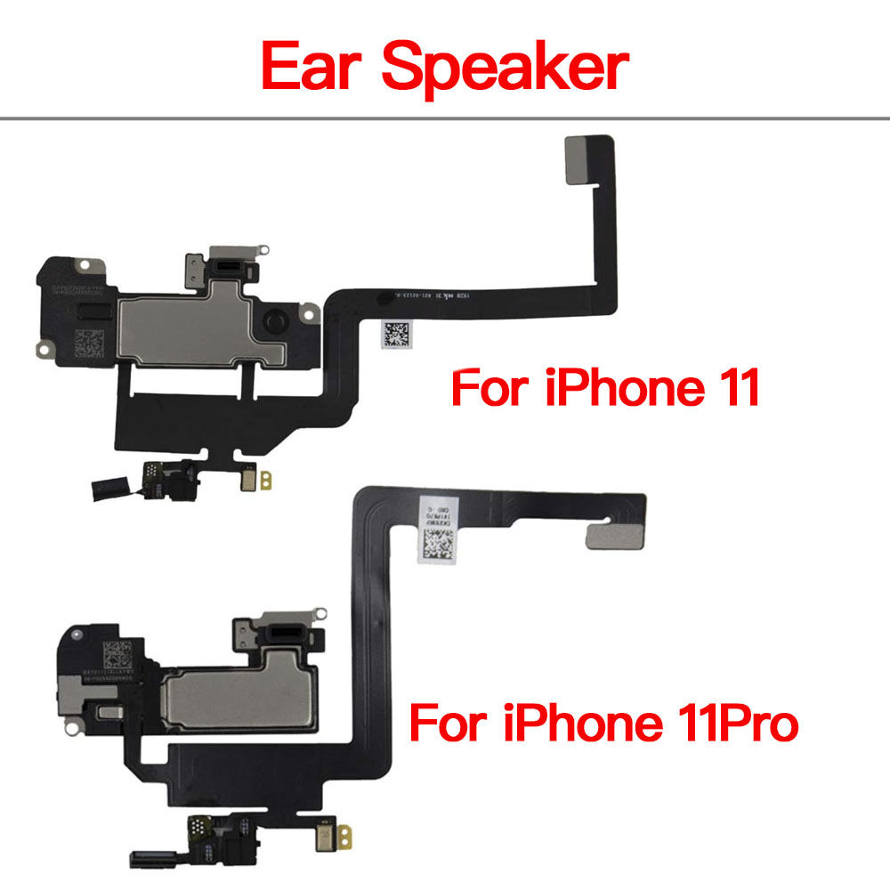 Reemplazo de pieza de altavoz de oreja para iPhone 7 8 Plus X XR XS 11 Pro Max altavoz superior