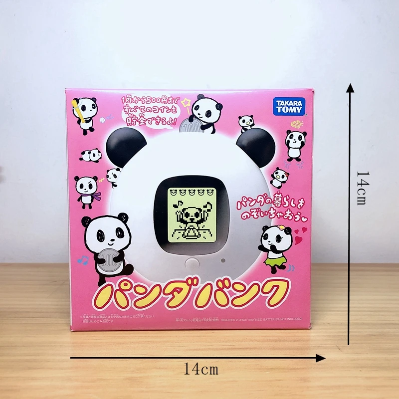 TAKARA TOMY Tamagotchi ของเล่นสำหรับเด็กคอนโซลเกมเสมือนจริง, กระปุกออมสินหน้าจอสีสำหรับสัตว์เลี้ยงอิเล็กทรอนิกส์