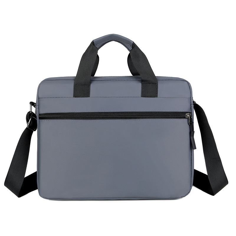 Nuevo bolso de hombro Horizontal de gran capacidad para hombre, bolso de mensajero, maletín, bolso de mano para libro A4 Simple multifuncional, bolso de negocios