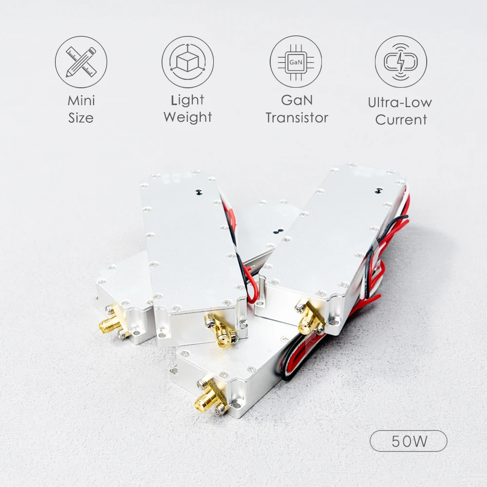 200-300MHz 50W GAN Module Power Amplifier RF Signal Module Signal Sweep Signal Source