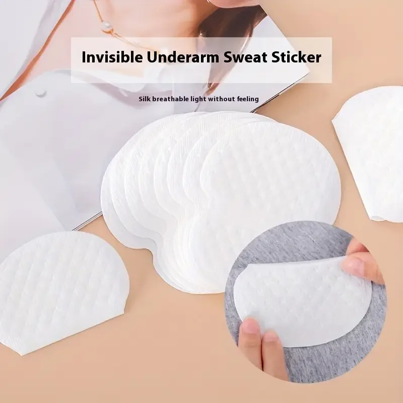 Almofadas de suor nas axilas, protetores de suor laváveis, protetores de almofada de suor de vestido evitam odor de raposa almofadas desodorantes