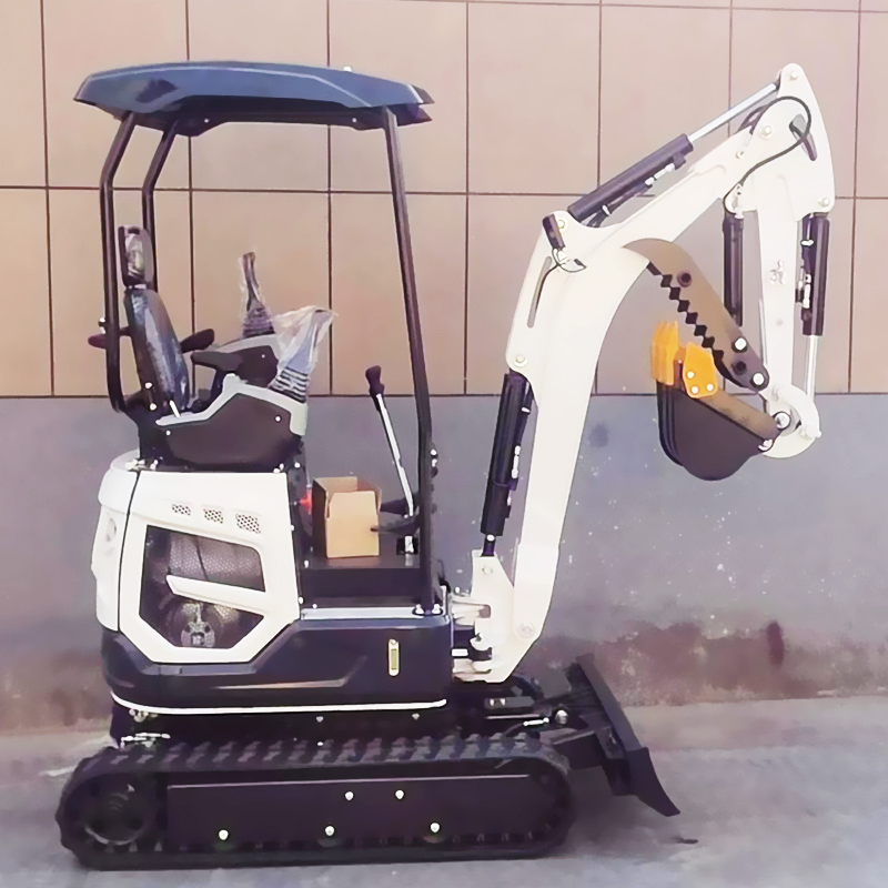 Miniescavadeira personalizada com preço barato de 1,8 toneladas Miniescavadeira CE EPA EURO 5 aprovada totalmente hidráulica com cabine