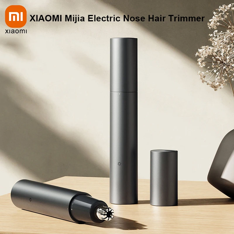 Оригинальный электрический триммер для волос в носу XIAOMI Mijia, портативный перезаряжаемый безболезненный триммер для волос в носу и ушах для бровей для мужчин и женщин