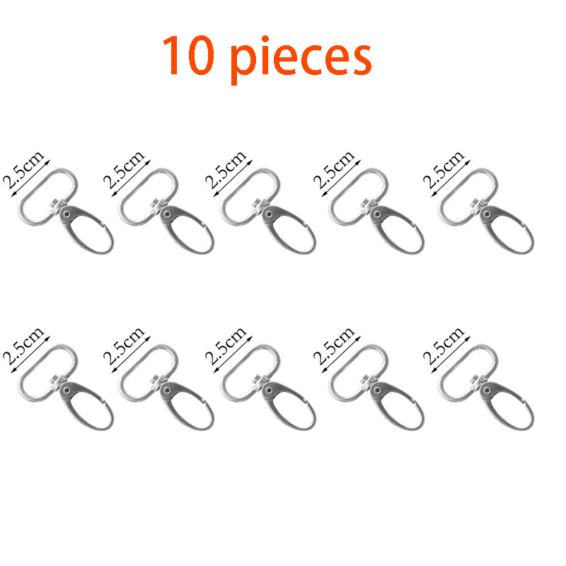 10 stks/partij Jarretel Clips Lood Metalen Baby Houder Fopspeen Haak 1.5 cm 2 cm 2.5 cm 3 cm 3.5 cm 4 cm 5 cm Voor Bretels Bretels