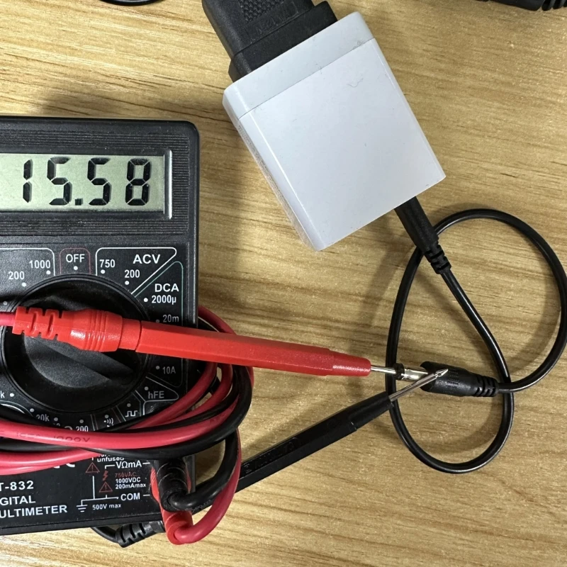 Кабель питания с USB Type-C на 5,5x2,1 мм, 9 В, 12 В, 15 В, 20 в