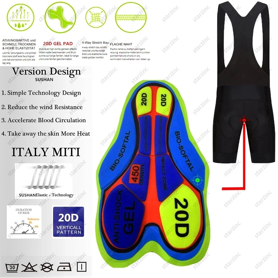 JERSEY Bersepeda Tim ROC D'd'azur 2023 Kaus Lengan Pendek Bersepeda Lengan Pendek Cepat Kering Musim Panas MTB