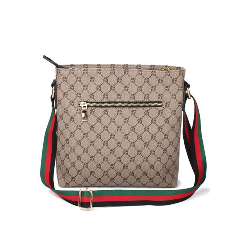 แฟชั่นการจับคู่สีสบายๆกระเป๋าผู้ชายแนวโน้มคลาสสิกแนวตั้งCrossbodyกระเป๋าลายสก๊อตกระเป๋าสะพายไหล่เดี่ยวขนาดใหญ่ความจุสแควร์