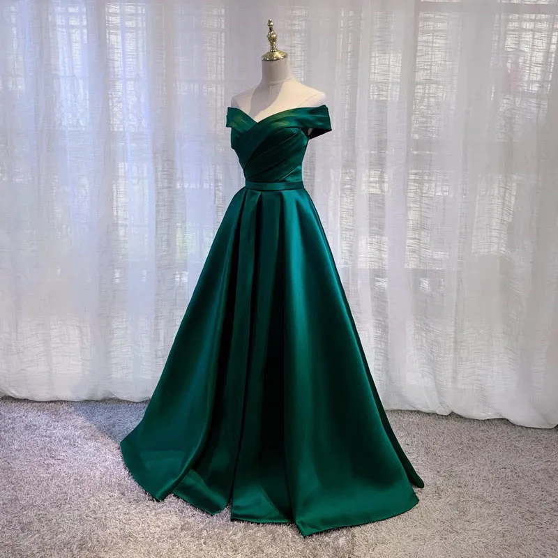 女性のためのセクシーなボートネックサテンマキシドレス,花嫁介添人ドレス,エレガント,ロング,prom,イブニング,ゲスト,カクテル,パーティー,夏,結婚式,2024