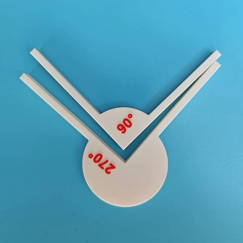 Math Teaching Aids, Angle Measurement Tools Geometric Angle Display Instruments Educational Learning Tools for Angle Recognition