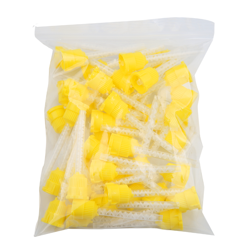 50 teile/beutel Dental Silikon Gummi Förder Mischen Kopf Einweg Abdruck Düsen Mischen Rohr Zahnmedizin Materialien Neue ankunft