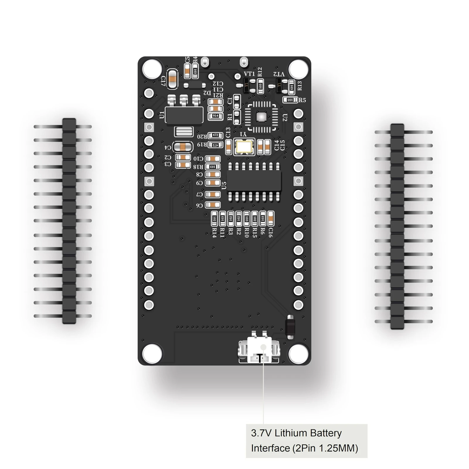 ideaspark® ESP32 Development Board with 0.96 Inch OLED Display,CH340,WiFi+BLE Wireless Module,Micro USB for Arduino/Micropython