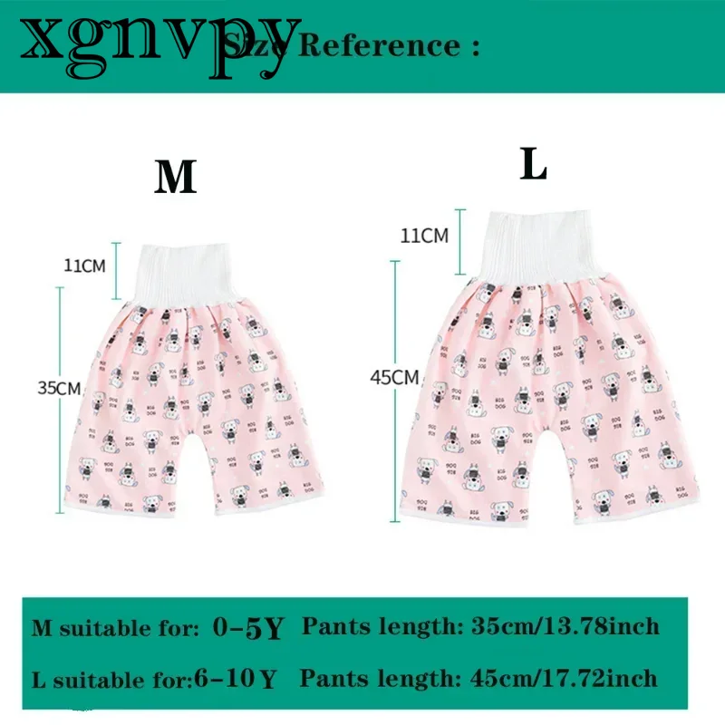 XGNVPY-PAÑALES impermeables y a prueba de fugas para bebé, almohadillas lavables para pañales, pantalones de estudio, cama antihumectante de algodón