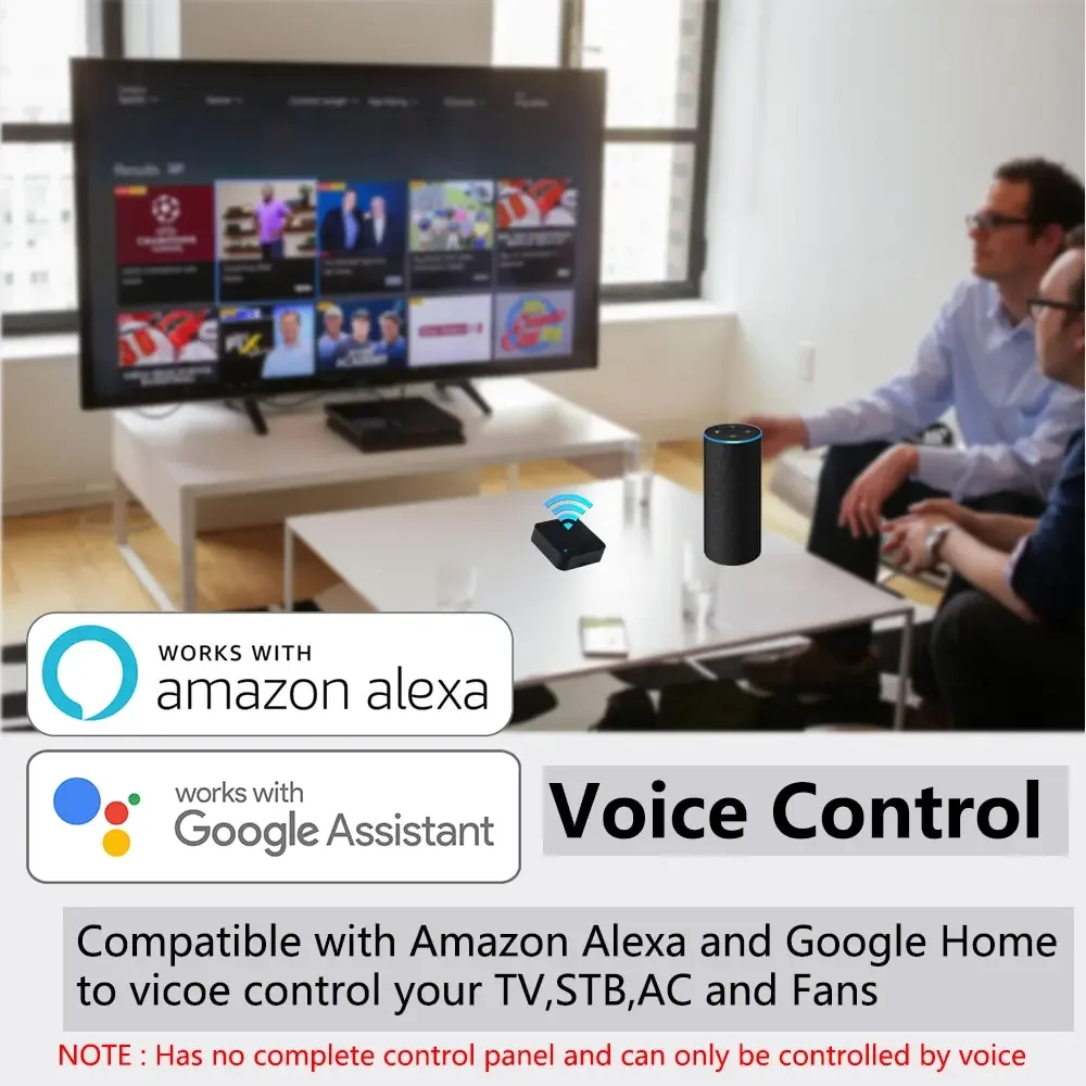 Télécommande Tuya Smart IR pour Smart Home, Smart Life, Tournesol, Remplacer TV, DVD, AUD, AC, Télécommande par Alexa, Google Home