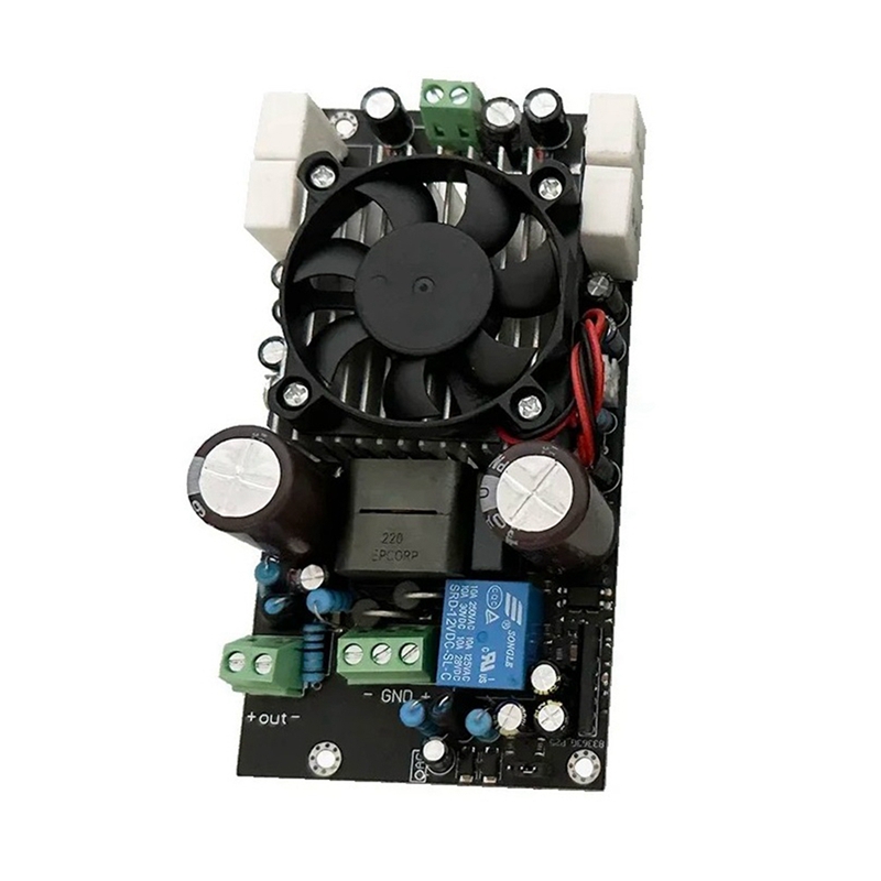 IRS2092S ไฮไฟ1000W คลาส D ซับวูฟเฟอร์บอร์ดขยายกำลังเสียงระบบดิจิตอลคลื่นความถี่เต็มรูปแบบบอร์ดเครื่องขยายเสียง DC45V-80V