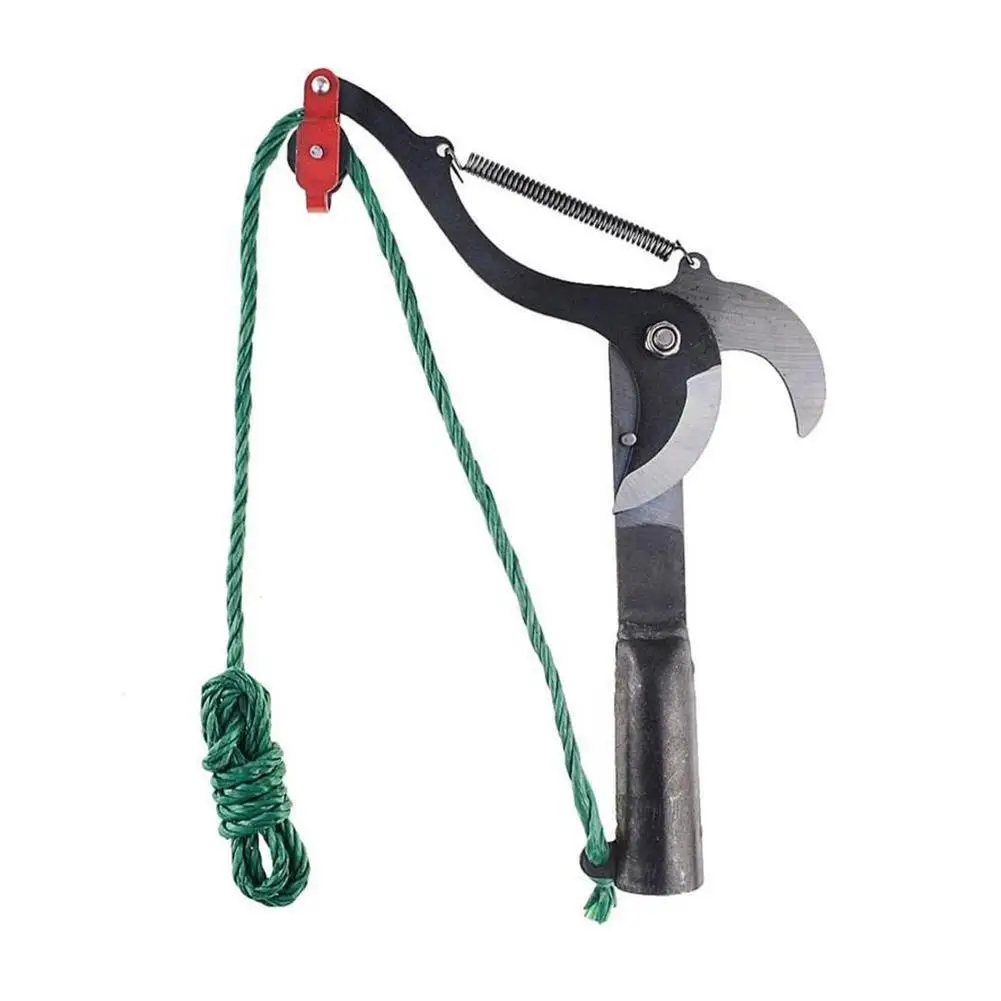 Manual Pruner High-Altitude Branch Scissors Extendable Fruit Tree Pruning Saw Cutter Garden Trimmer Tool With Rope Garden Shears