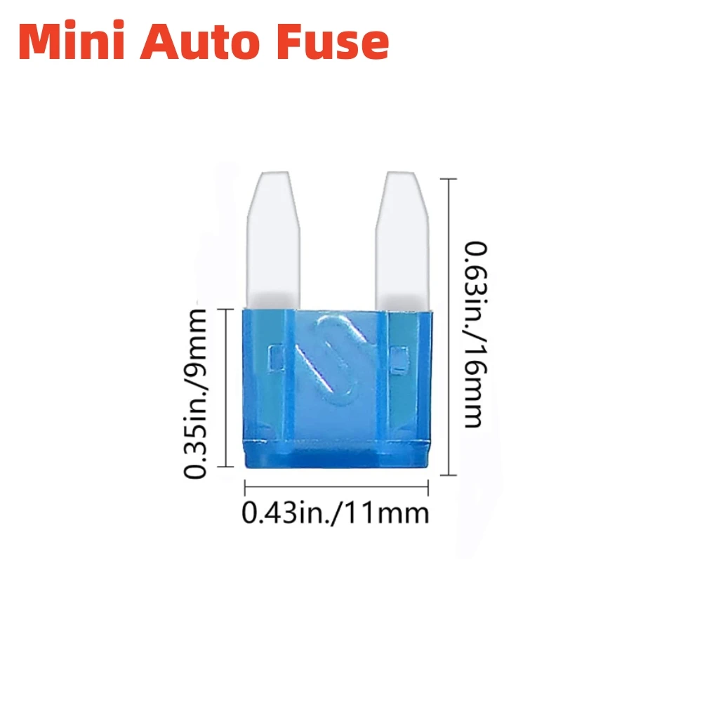 60 pçs ensacado mini kit de combinação de fusível automático mini multicolorido multi-função lâmina fusível kit de substituição para carro/rv/caminhão/motocicleta/barco