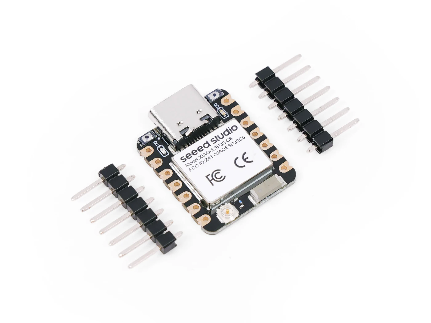 Seeed Studio XIAO ESP32C6-2,4 GHz WiFi 6, Bluetooth 5.3, Zigbee Thread (802.15.4), ESP Rain Maker, AWS IoT, Microsoft Azure