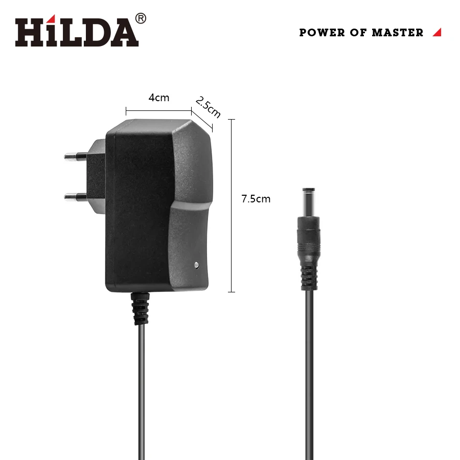 HILDA Universal Ladegerät Für 3D/4D Laser Level Lithium-Batterie EU Stecker AC Power Adapter Laser Level Zubehör