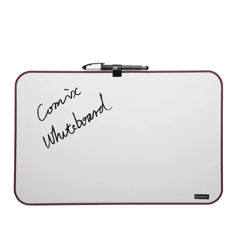 Comix BOA4 A4Size Student WhiteBoard With pen Home Study Room Office Student Class Handwriting Board Math Drafting Word