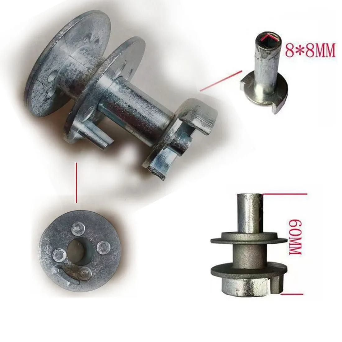 Replacement Handle for Outdoor Parasol, Replacement Ring Parts for Balcony Courtyard, Roman Umbrella Repair, Original