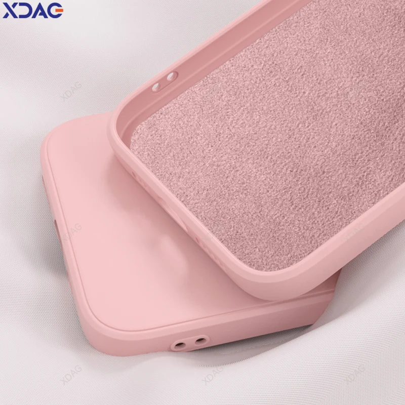 Funda blanda Original para Xiaomi Redmi Note13 Note 13 Pro Plus Pro + 13Pro + 5G, funda trasera de silicona líquida protectora completa a prueba de golpes