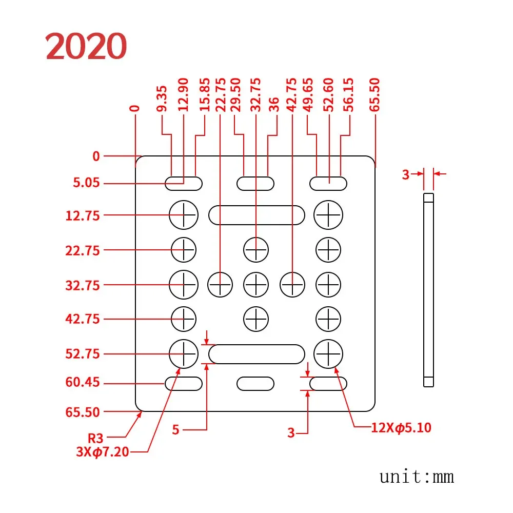 3D プリンタ部品 2020 V-Openbuildd ホイール V ガントリープラットセット特別なスライドプレートプーリー 2020 /2040 V スロットアルミプロファイル