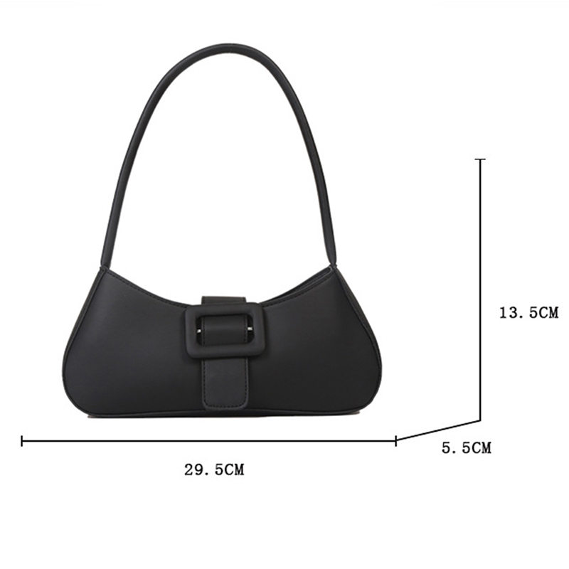 Frauen Umhängetasche Mode PU Leder Totes Schulter Tasche Unterarm Tasche Lässige Handtaschen