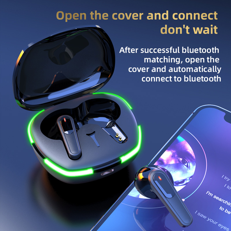 TWS Pro 60 Kabelloses Bluetooth-Headset mit Mikrofon, Ohrhörer, Geräuschunterdrückung, Stereo-Bluetooth-Kopfhörer, Air Pro 60, kabellose Kopfhörer
