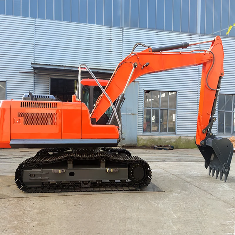 Customized Digging Trenches Small Digger 16 Ton Crawler Towable Gasoline Micro Earth Moving Machinery Mini Excavator