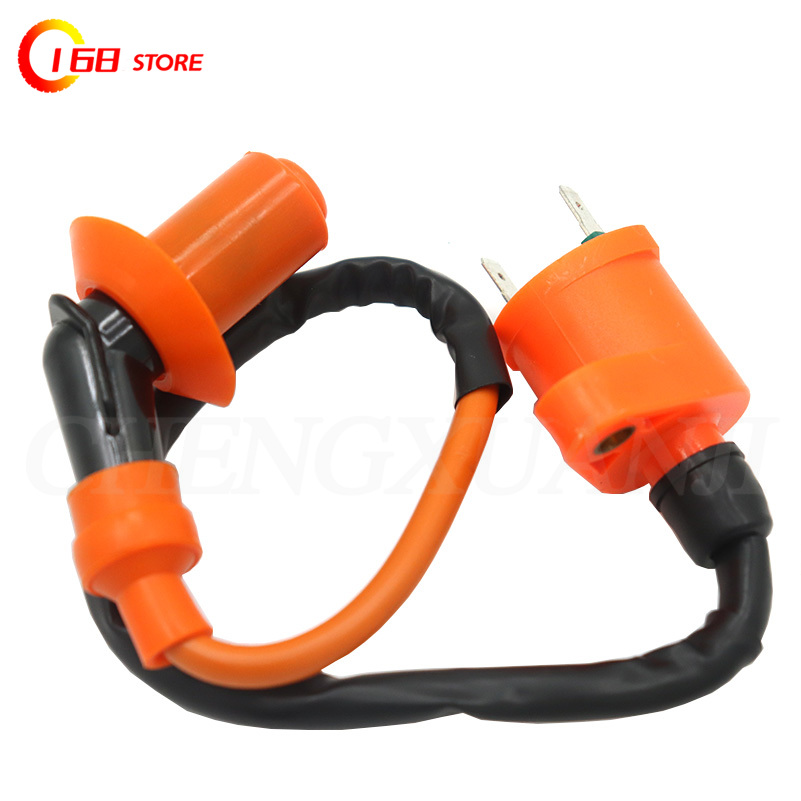 Motorcycle Performance Ignition Coil Racing AC CDI Spark Plug for GY6 50cc 125cc 150cc Moped Scooter Quad Buggy Pit Dirt Bike