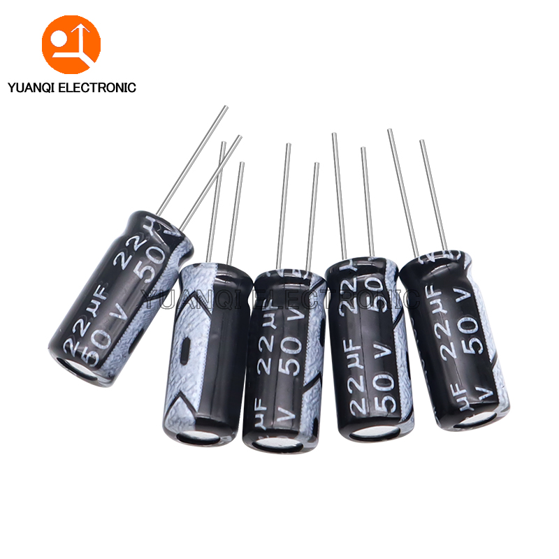 120 Uds 1 juego de 120 Uds 12 valores 0,22 UF-470 UF kit surtido de condensadores electrolíticos de aluminio paquete