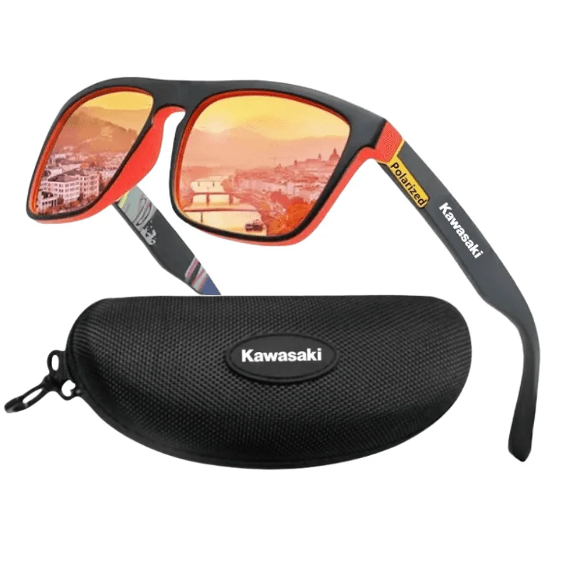 Kawasaki gafas de sol polarizadas protección UV400 para hombres y mujeres caza al aire libre pesca conducción bicicleta gafas de sol caja opcional