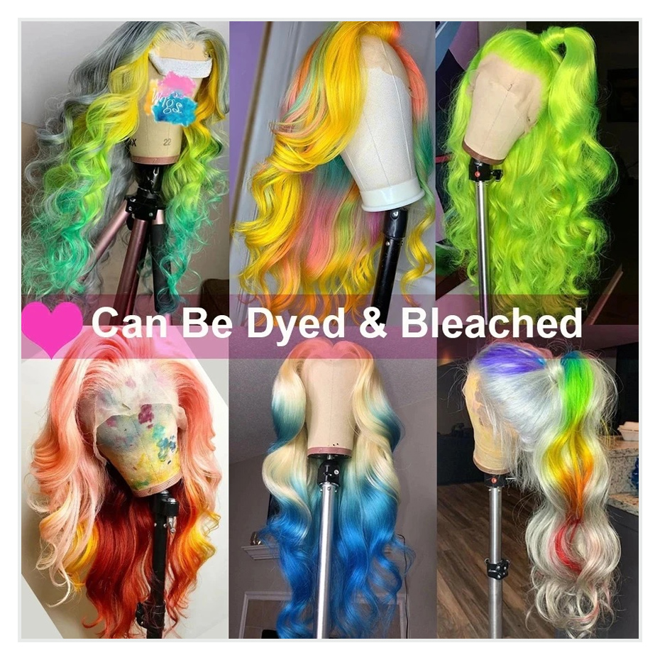 女性用ボディウェーブレースウィッグ,ブロンド,ナチュラルヘア,フルHD 360,613, 13x4,13x6,5x5,接着剤なし