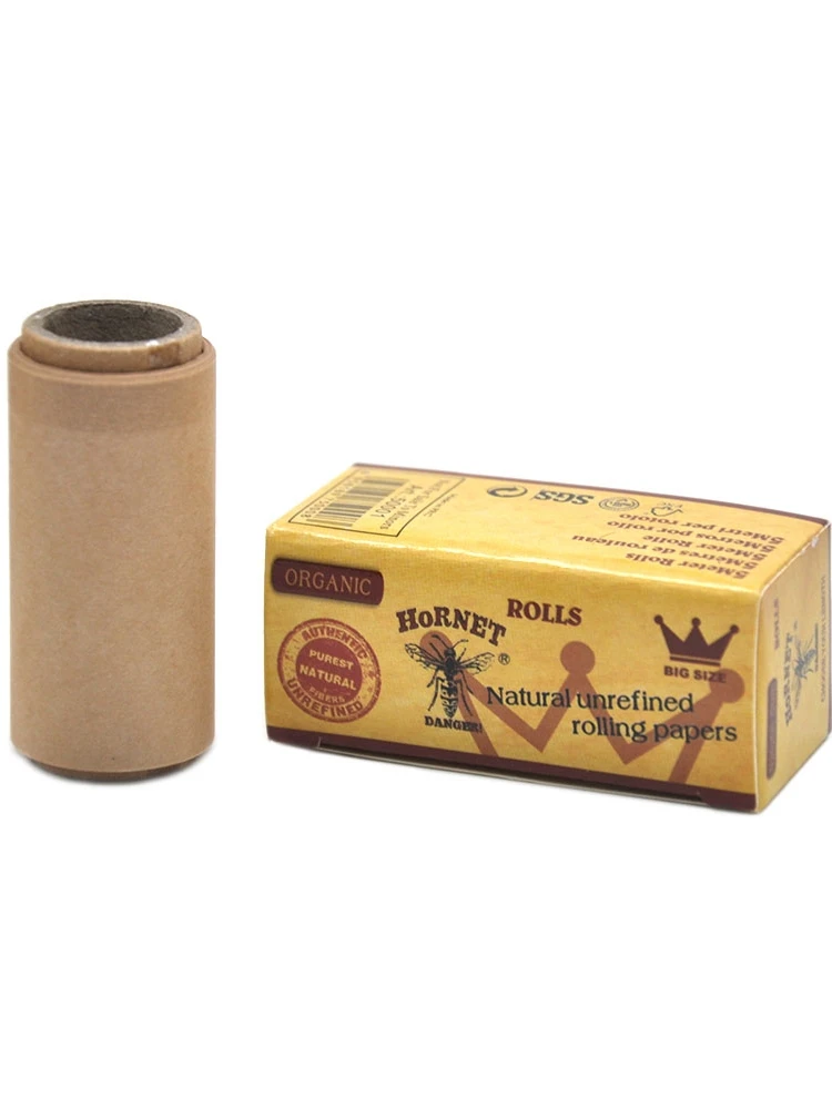 Puntas de filtro rodante Natural, accesorios para fumar, rollos de 5M de longitud